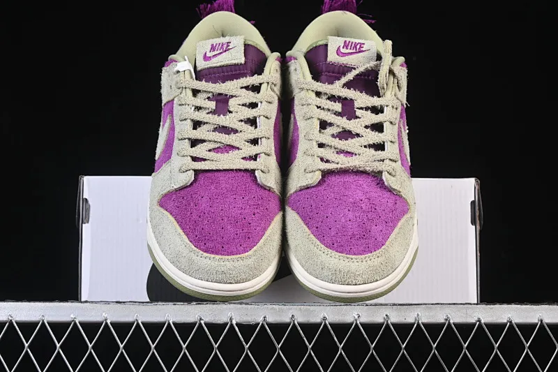 All categories Nk SB Dunk series Nk SB Dunk Low low-top sneakers Nike Dunk Low Panda "Viotech" green and purple panda low-top casual sneakers IB2990-500